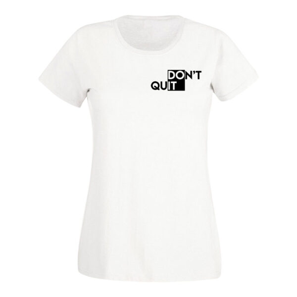 DO IT BLANCA MUJER Blusa Do It Quotes Collection
