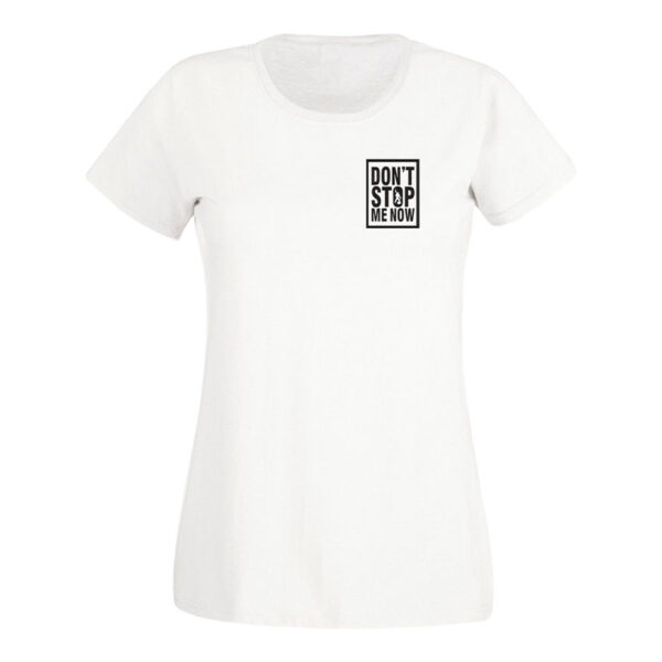 DONT STOP ME BLANCA MUJER Blusa Don't Stop Me Songs Collection