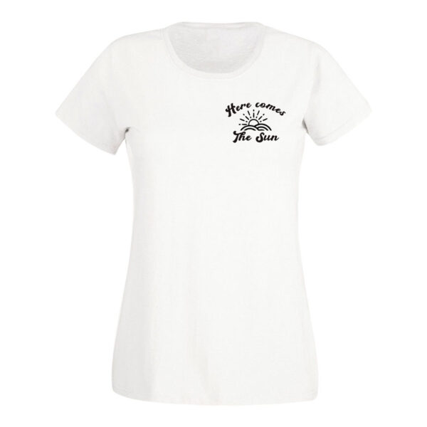 HERE COMES THE SUN BLANCA MUJER Blusa Here Comes The Sun Songs Collection