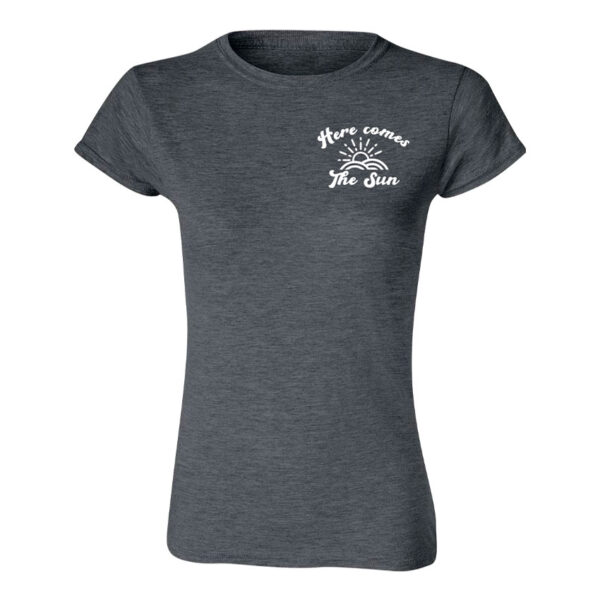 HERE COMES THE SUN GRIS MUJER Blusa Here Comes The Sun Songs Collection