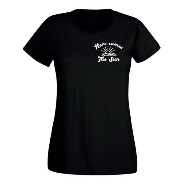 HERE COMES THE SUN NEGRA MUJER Blusa Here Comes The Sun Songs Collection