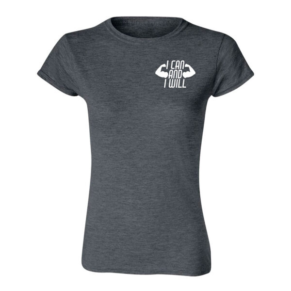 I CAN GRIS MUJER Blusa I Can Quotes Collection