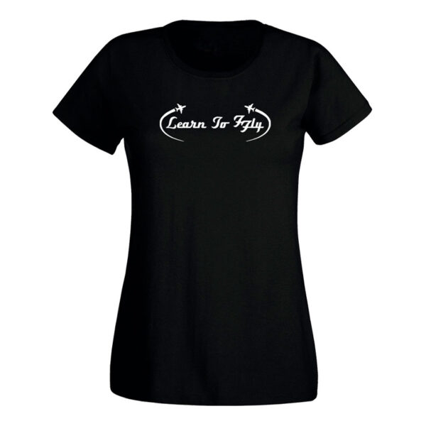 LEARN TO FLY NEGRA MUJER Blusa Learn To Fly Songs Collection