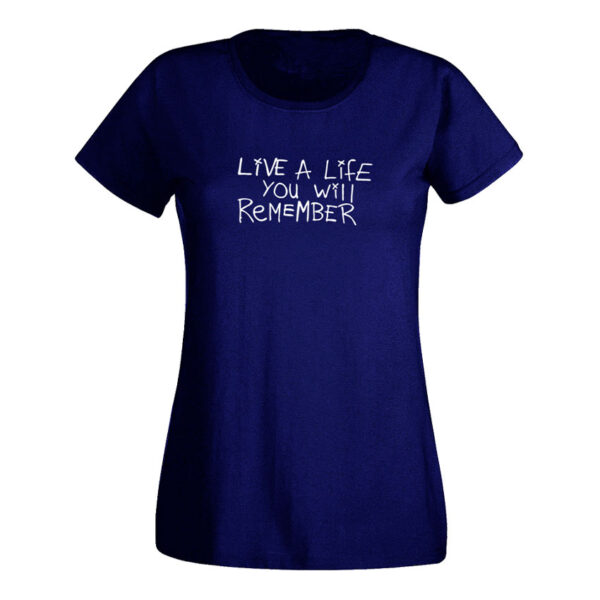 LIFE YOU WILL REMEMBER NAVY MUJER Blusa Life You Will Remember Songs Collection