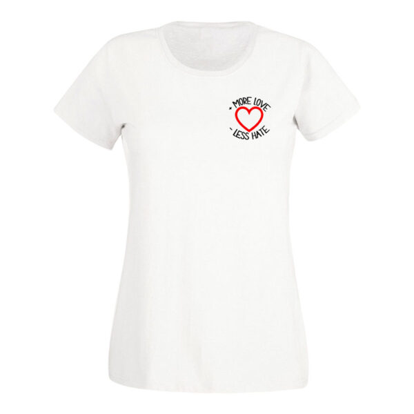 MORE LOVE BLANCA MUJER Blusa More Love Quotes Collection