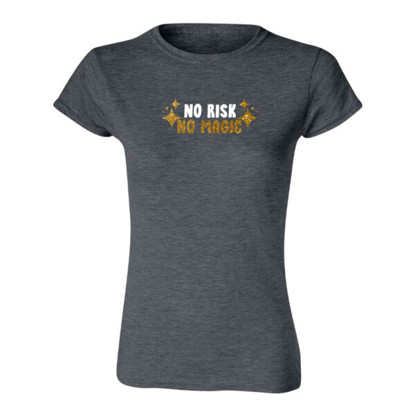 Blusa No Risk No Magic Quotes Collection