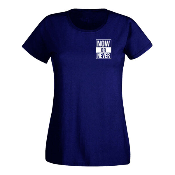 NOW OR NEVER NAVY MUJER Blusa Now Or Never Quotes Collection